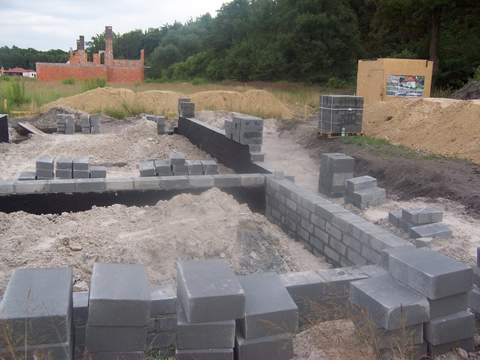 Szczytniki ściany fundamentowe