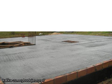 i wylane-piwnica zamknięta, gotowa:)Jeden etap zakończony