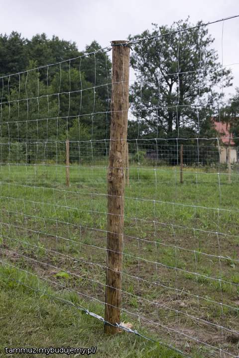 naciągnięty słupek naciągowy