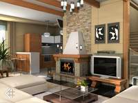 Co myślicie o takim kominku?