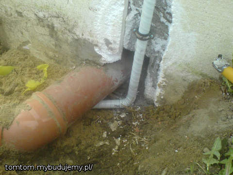 wejście gazu do budynku