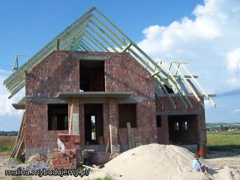 9 - już coś widać - widok od frontu