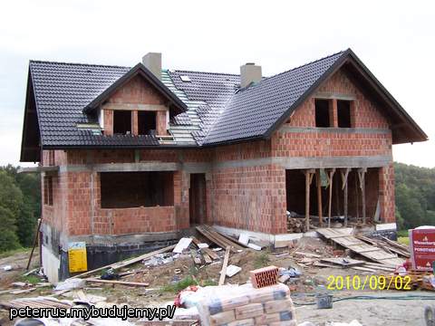 Dom w całej okazałości dzień 02.09.2010