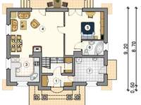 Rzut parteru po małych zmianach.