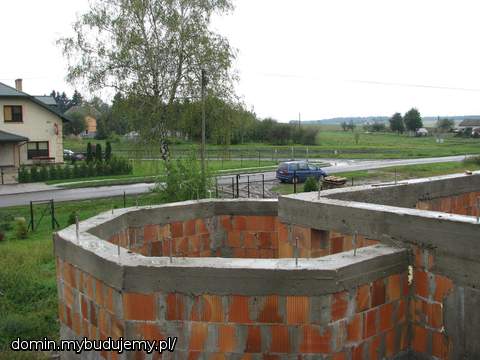 widok z góry nad jadalnią