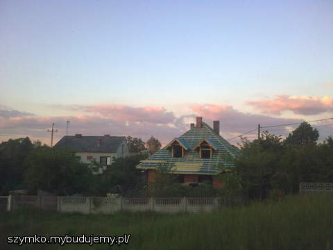 Początki pokrywania dachu