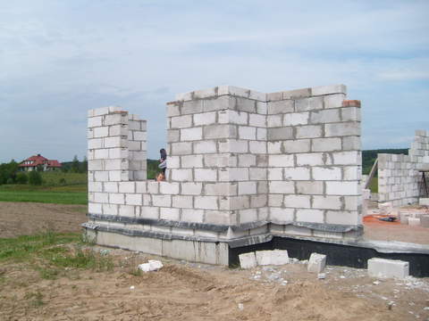 przednia część domku