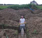 pomiar poziomu w kaloszach:)