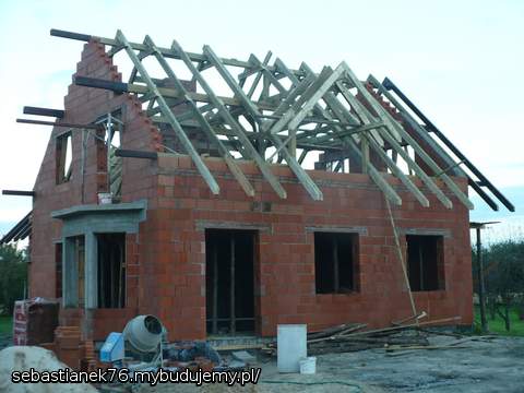 Więźby ciąg dalszy - sierpień 2010