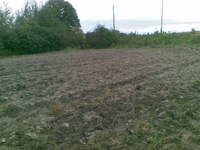 Tu narazie jest ściernisko ale będzie.....