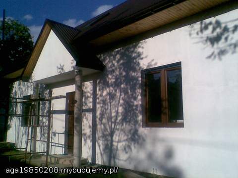 jeszcze tynk i elewacja gotowa!