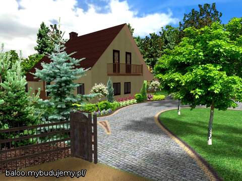 Widok od strony wjazdu