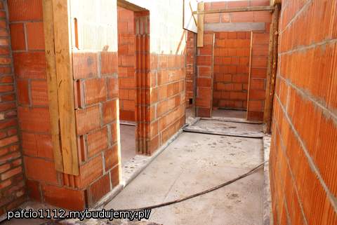 druga strona części prywatnej, trzeci pokój i ubikacja. Tu będzie zmiana w projekcie, będą schody na górę