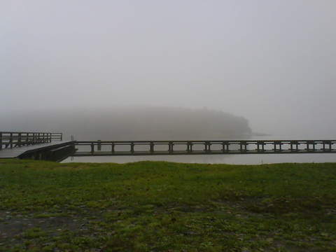 Tak wygląda jesienne jezioro w mojej przyszłej miejscowości.