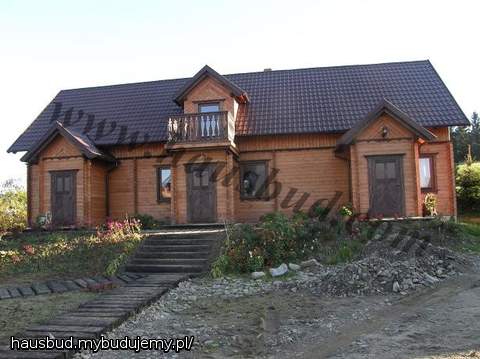 Dom drewniany 3 apartamenty