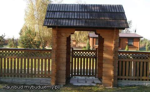 Ogrodzenie z furtką