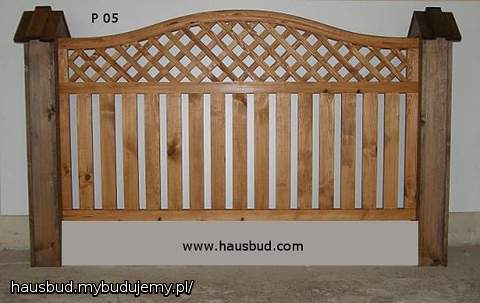 Przęsło płotu P05