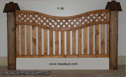 Przęsło płotu P06