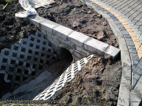 poprawiony wjazd na działke teraz już na gotowo ;)