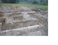 Przygotowanie pod wylewke.Ławy