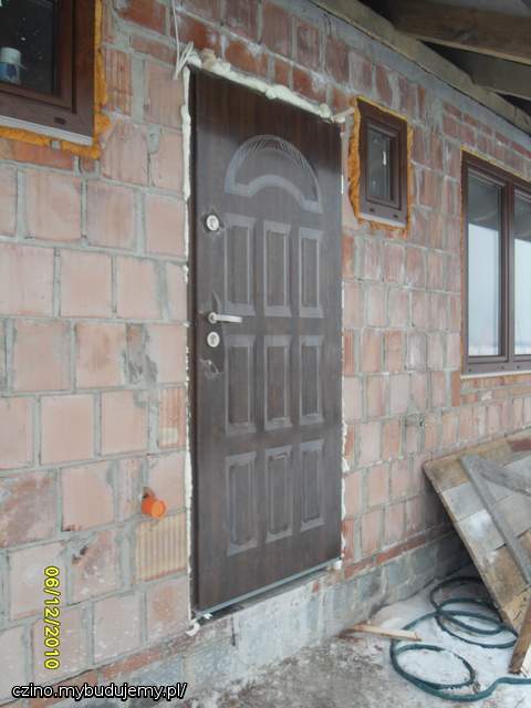 moje nowe drzwi do kotłowni :)