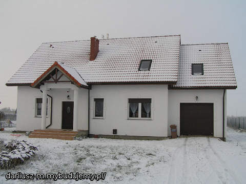 widok z przodu - zimą