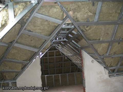 Profile na górnej łazience w kierunku suszarni