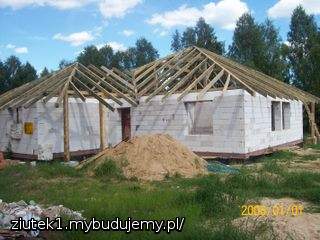 szkielet dachu