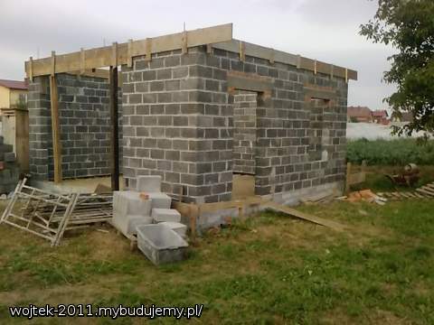 Budynek gospodarczy.