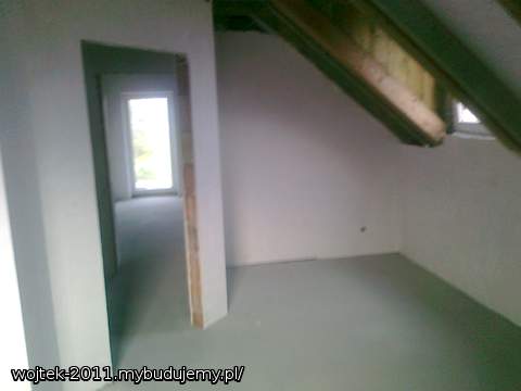 Poddasze po tynkach