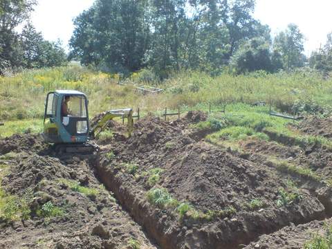 Prace ziemne dużego kalibru.