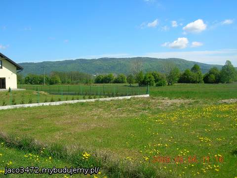 widok z działki
