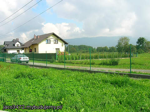 druga część ogrodzenia