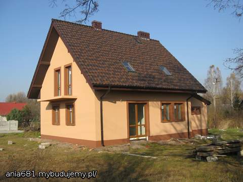 dach jesienny liść