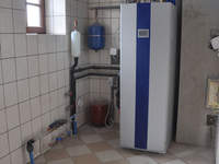 nasza szafa w kotłowni - zamiast pieca :)