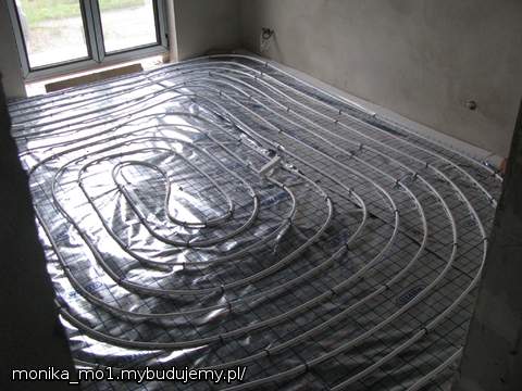 a puścili metrowe wężyki najpierw na poddaszu...