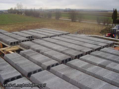 Początek układania. Na sobotę wystarczy.