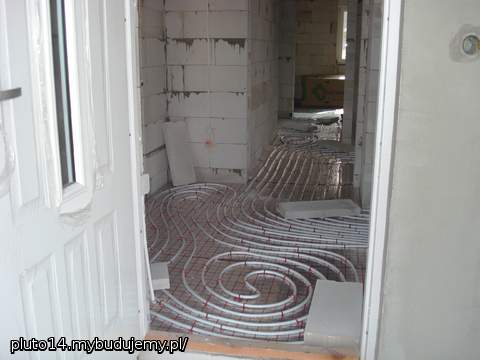 Ogrzewanie podłogowe - holl