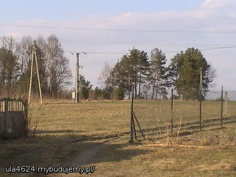 widok z mojego domku..