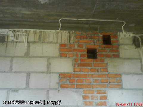 elektryka nad piecem kaflowym