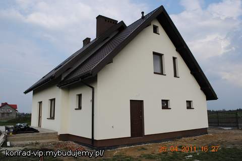 Elewacja widok strona tarasu