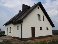 Elewacja widok strona tarasu