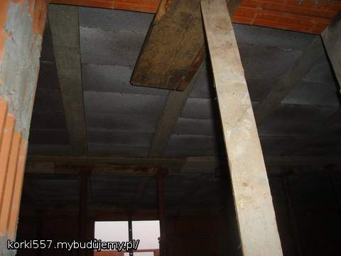 Stan na 18-04-2011, strop w garażu.