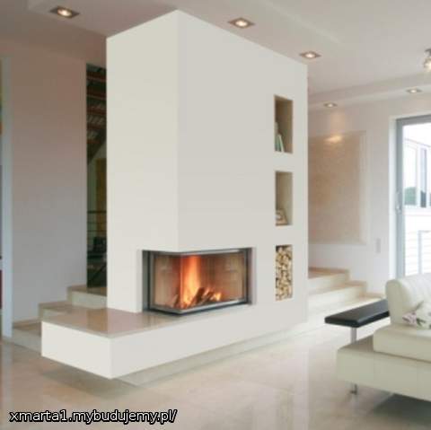 Narożny kominek..extra