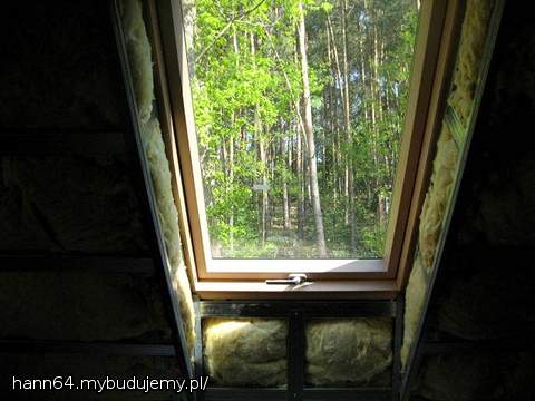 Obudowa okna - tego baliśmy się najbardziej. Paweł znał to jedynie z internetu.