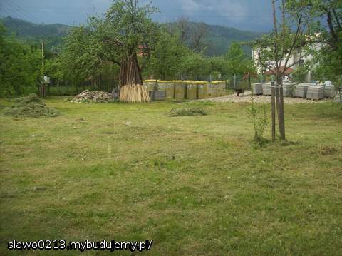 Przygotowania do kopania ławic