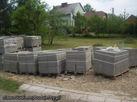Bloczki fundamentowe już są:)!