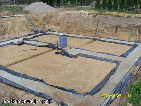 fundamenty naszego domu gotowe