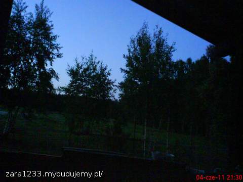 wieczór godz. 21.30