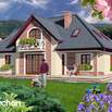 Projekt Domu Dom w goździkach